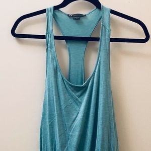 A|X Armani Exchange Turquoise Tank Dress Sz S